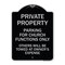 Signmission Parking for Church Functions Others Will Towed Owners Expense Alum Sign, 18" L, 24" H, BS-1824-23446 A-DES-BS-1824-23446 - alternate 1